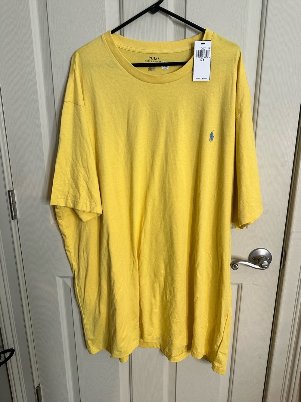 Polo by Ralph Lauren Yellow Crew Neck T-Shirt